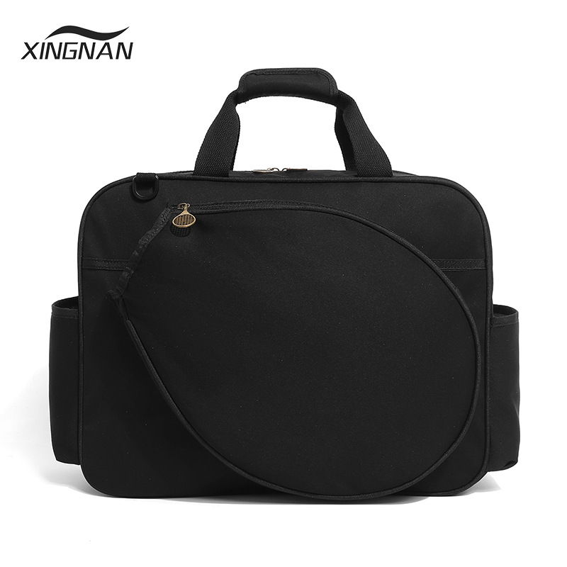 Transfronterizo 2025 nueva bolsa de tenis de mujer portátil de hombro de mano bolso de pelota masculino de gran capacidad bolso de raqueta coreana