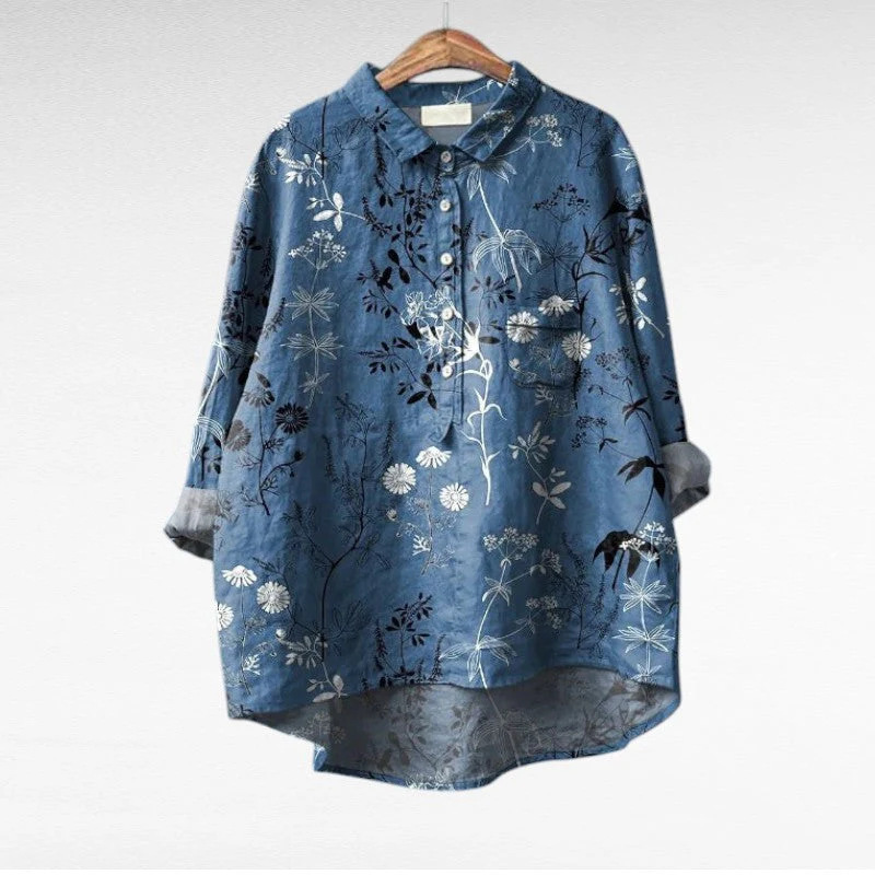 New Foreign Trade Cross-Border Women's Shirts European and American Animal Retro Print Women's Shirts New Foreign Trade Cross-Border Women's Shirts European and American Animal Retro Print Women's Shirts