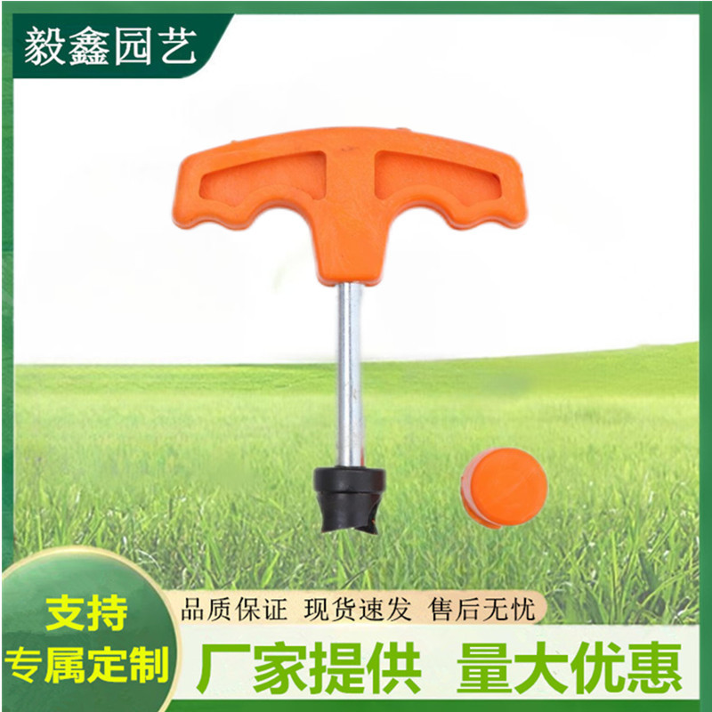 Agro de riego por goteo de cinta blanda perforador de cinta PE flexible perforador de hierro de plástico junto a manguera de cinta micro pulverización T-type perforador