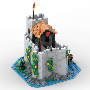 Moc-128617 10305 Alternative Construction: Castle Outpost Lookout Point 1232 Particle Number