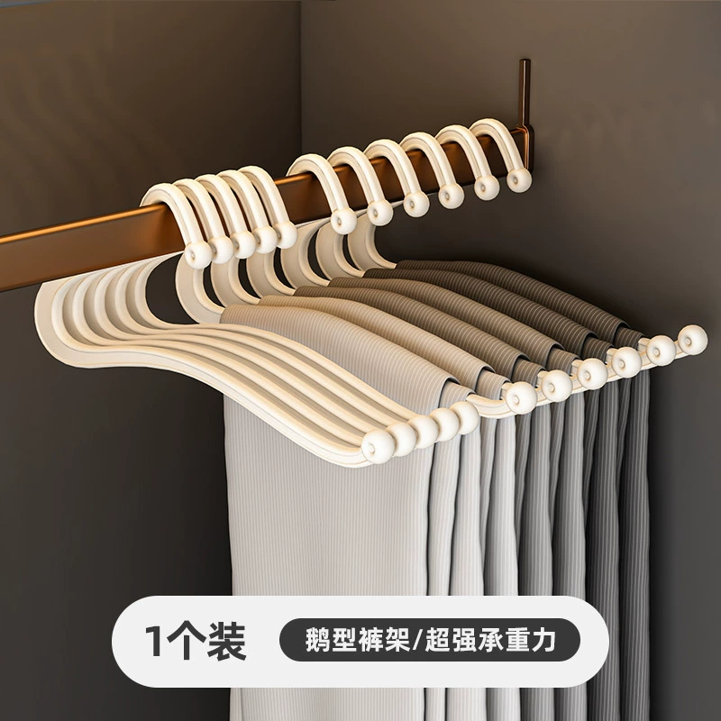 Trousers for home use, drying rack, hanger, storage system
