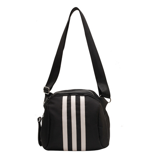 Fashionable and casual new nylon women's bag hand-held cross-body travel bag shell bag versatile sports style pillow bag