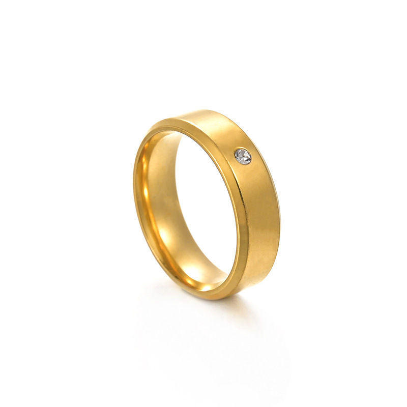 201 Stainless Steel Material PVD Coated Gold Plated Circle 201 Stainless Steel Fashion