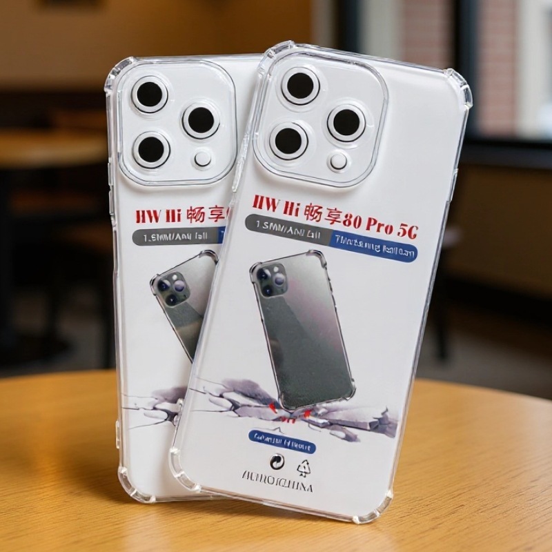 1.5mm四角防摔透明TPU手机壳适用华为畅享70 4G国内/畅享70Pro 4G