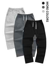 Z 16410 Street Style Solid Color Sweatpants �ִ߽�ɫ����