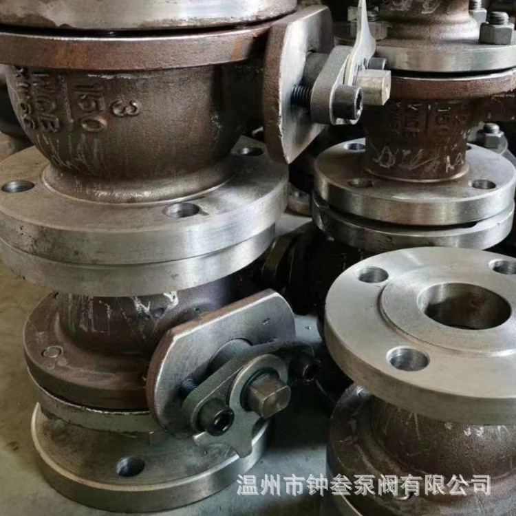 Q41F-16RL 二片式法兰浮动球阀 空压机排污球阀 DN150 法兰球阀