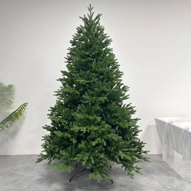 小清新风格简单装饰PE加密圣诞树套餐1.5/1.8/2.1/3米家用大商场|undefined