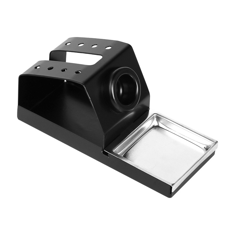 Fábrica al por mayor 936 Estación de soldadura de hierro estante de soldadura metal soldador asiento de hierro durable eléctrico soldadura soporte de hierro soporte zócalo almacenamiento rack