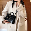 Small small bag, shoulder bag, fashionable universal handheld face blush, one-shoulder bag, new collection, internet celebrity