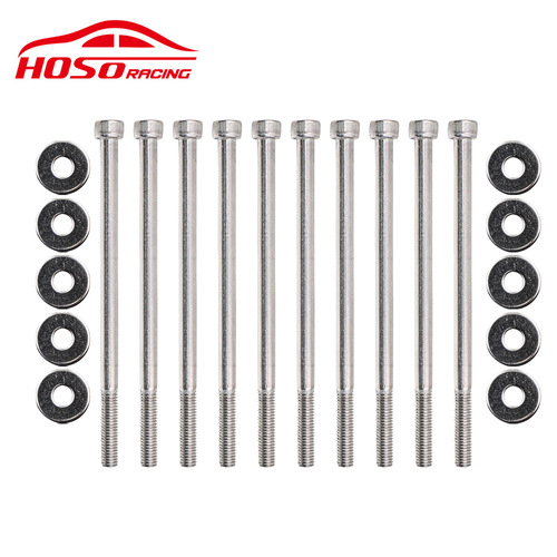 Cylinder Head Screws Auto Parts Chevrolet Stainless Steel Intake Manifold Bolts