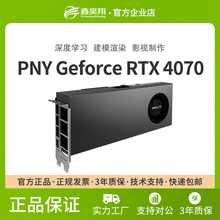 PNY GEFORCE RTX 4070 12GB直播电竞游戏台式机电脑GPU涡轮显卡
