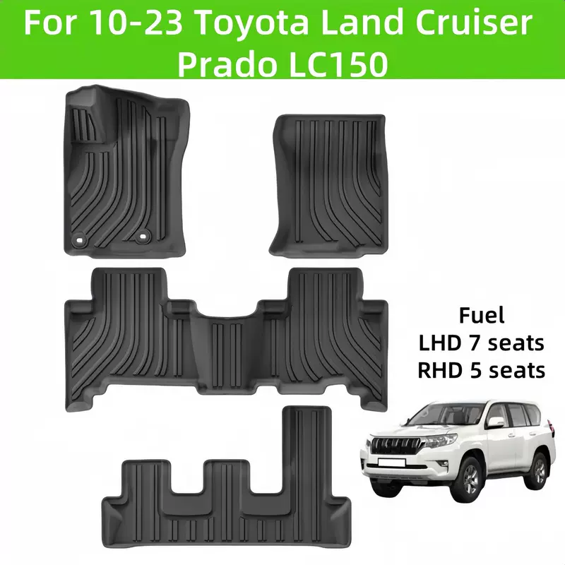 [Для20-23 Land Cruiser Prado LC150 TPE коврик для пола автомобиля/коврик багажника]