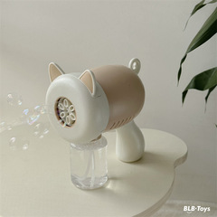 Manufacturer exports Korean ins style cat bubble machine cat ear internet celebrity bubble machine fully automatic children's bubble machine
