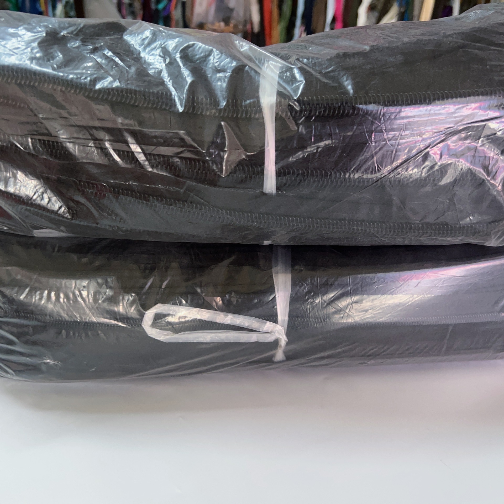 10#人纹拉链哑黑色码装拉链规格齐全帐篷被罩箱包背包用可定 制