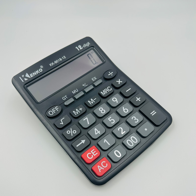 Botón de pantalla grande 12-bit escritorio negocio Contabilidad financiera calculadora al por mayor equipo