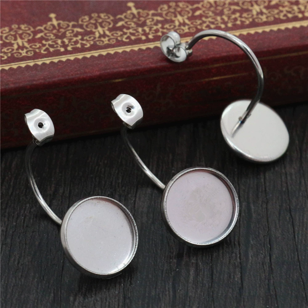 Серьги из нержавеющей стали, аксессуар, французский стиль
