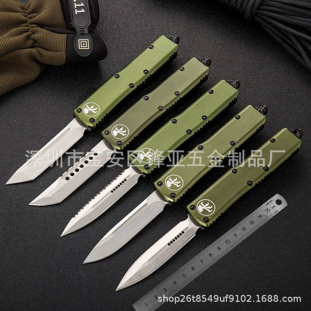 8,1-дюймовая микротехнологическая бабочка BM3300 3320 с ЧПУ Травмированный зуб Дракон складной нож открытый кемпинг инструменты EDC