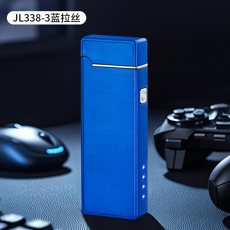 JL338-3 메탈릭 블루 브러시드