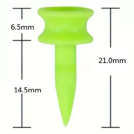 Golf Tee Plastic Tee Tee Box Golf Supplies Wear-Resistant High Quality