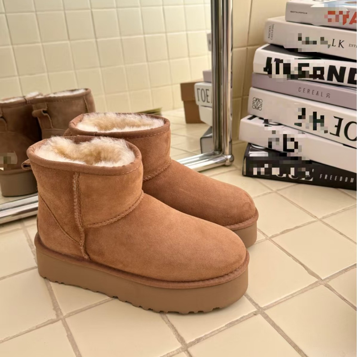 Henan Sangpo snow boots 5854 women's thick-soled new short boots to…