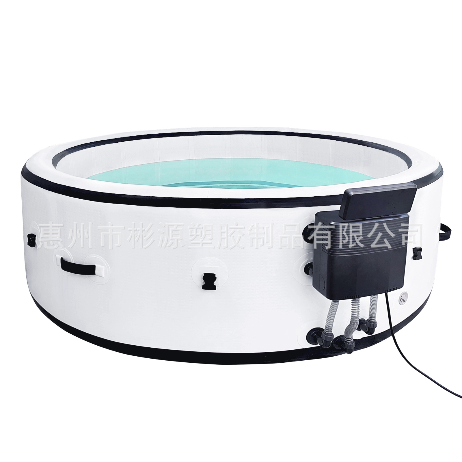 インフレータブルスパマッサージバスタブホームインフレータブルスイミングプールマッサージバブルプールバスバケツ大人折りたたみスパプール