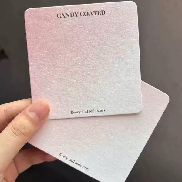 Wearing Armor Display Card Nail Cardboard Model Card Nail Cardboard Storage Packaging Household Nail Shop