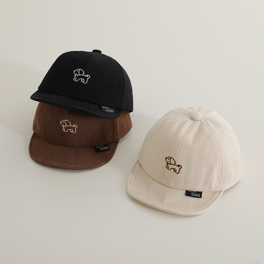 Sombrero para bebés al aire libre sombrero de béisbol de brilla suave de verano primavera y otoño estilo coreano para niños y niñas sombrero de protección solar