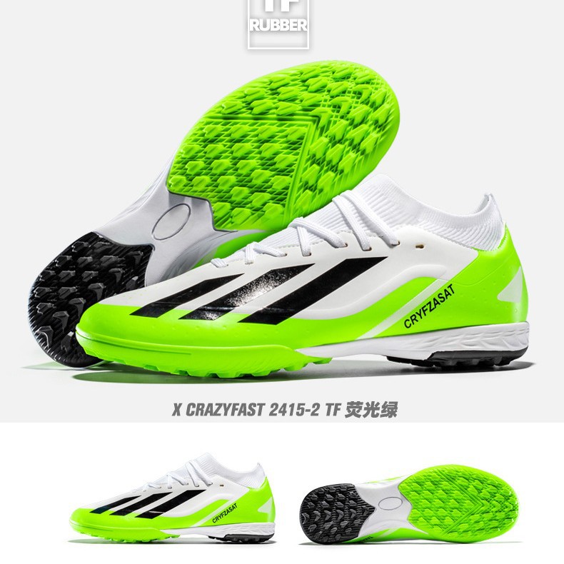 Zapatos de fútbol transfronterizos para hombres con clavos de entrenamiento TF con clavos largos resistentes al desgaste zapatos deportivos de fútbol de altura baja para adolescentes bootall