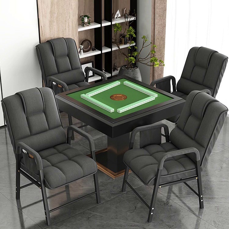 Ajedrez y sala de cartas dedicada silla Mahjong larga sentada cómoda máquina Mahjong taburete silla de oficina sofá Sparrow silla de la computadora