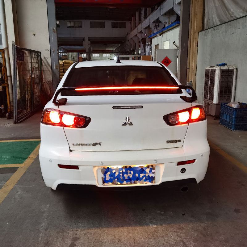 适用于翼神带灯光电尾翼，无损安装免打孔，架空大尾翼|ru