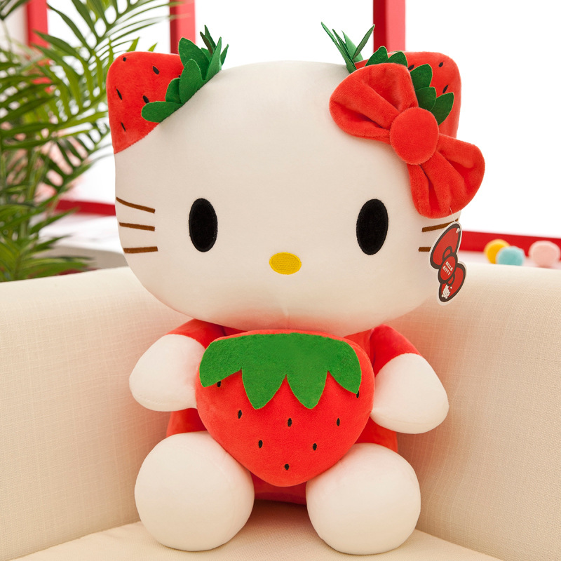 Hellokitty muñeca peluche gato kt cama almohada muñeca muñeca regalo de cumpleaños para niños