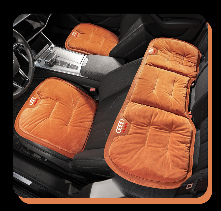 Suitable for Audi A6L/A7L/A4L/Q5L/Q3/Q6/Q4/A8 Warm Cushion Seat Cover Winter Seat Cushion