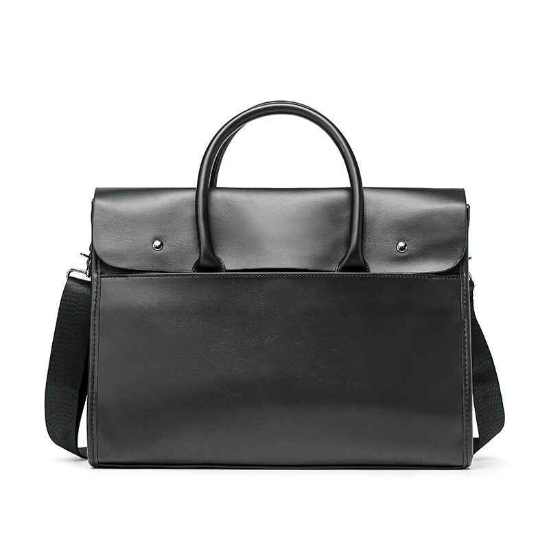 Men's Briefcase, Soft Leather Large Bag, Retro Tote Bag, Large Capacity Commuter Bag, Shoulder Crossbody Bag, Computer Laptop Bag