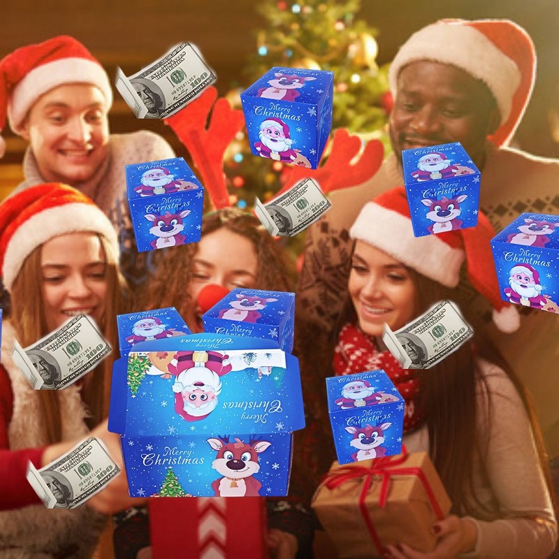 新しいクリスマスサプライズバウンスボックスクリスマスジャンプボックスギフトボックス誕生日ギフトバウンスギフトボックスクリエイティブ|undefined