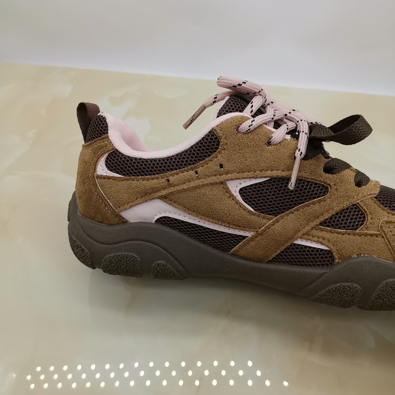 36-40 Tamaño de malla ultra ligera zapatos de skate de entrenamiento de primavera y otoño nuevo chic nicho coreano universal casual fondo grueso