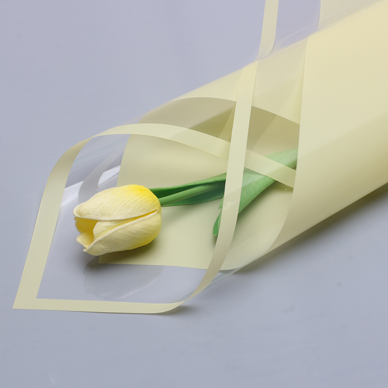 Roland marco breve oppp comercio exterior transfronterizo spot mayorista marco transparente vidricola DIY ramo de flores papel de envoltura