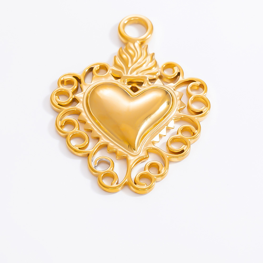 4g Weight 0.03µm-0.05µm Gold Plating Thickness PVD Coated Gold Plating Process Pendant Jewelry Making Type 21*20mm Jewelry Making Size Real Gold Plated Plating Material Zircon Inlay Material 1 Piece Quantity 304 Stainless Steel Material Heart Shape Pattern Retro, Simple Style Style Waterproof Non Tarnish, Plating Craft 1 Piece 21*20mm 304 Stainless Steel Zircon PVD Coated Real Gold Plated Heart Shape Pendant DIY Jewelry Accessories 6