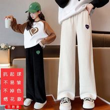 女童阔腿裤春秋款2025新款女大童秋季长裤儿童裤子秋裤秋装