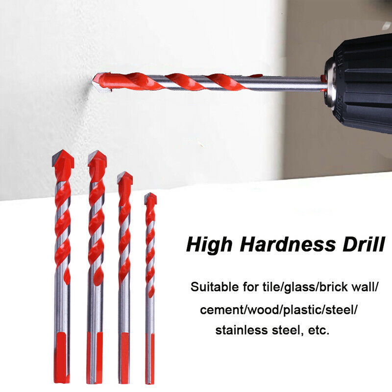 Overlord drill multifunctional hole drill wholesale ceramic tile concrete brick wall glass triangle drill carbide ceramic drill