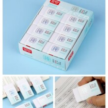 新款双叶聚屑净橡皮擦学生擦字成线不留痕少碎屑易清理橡皮