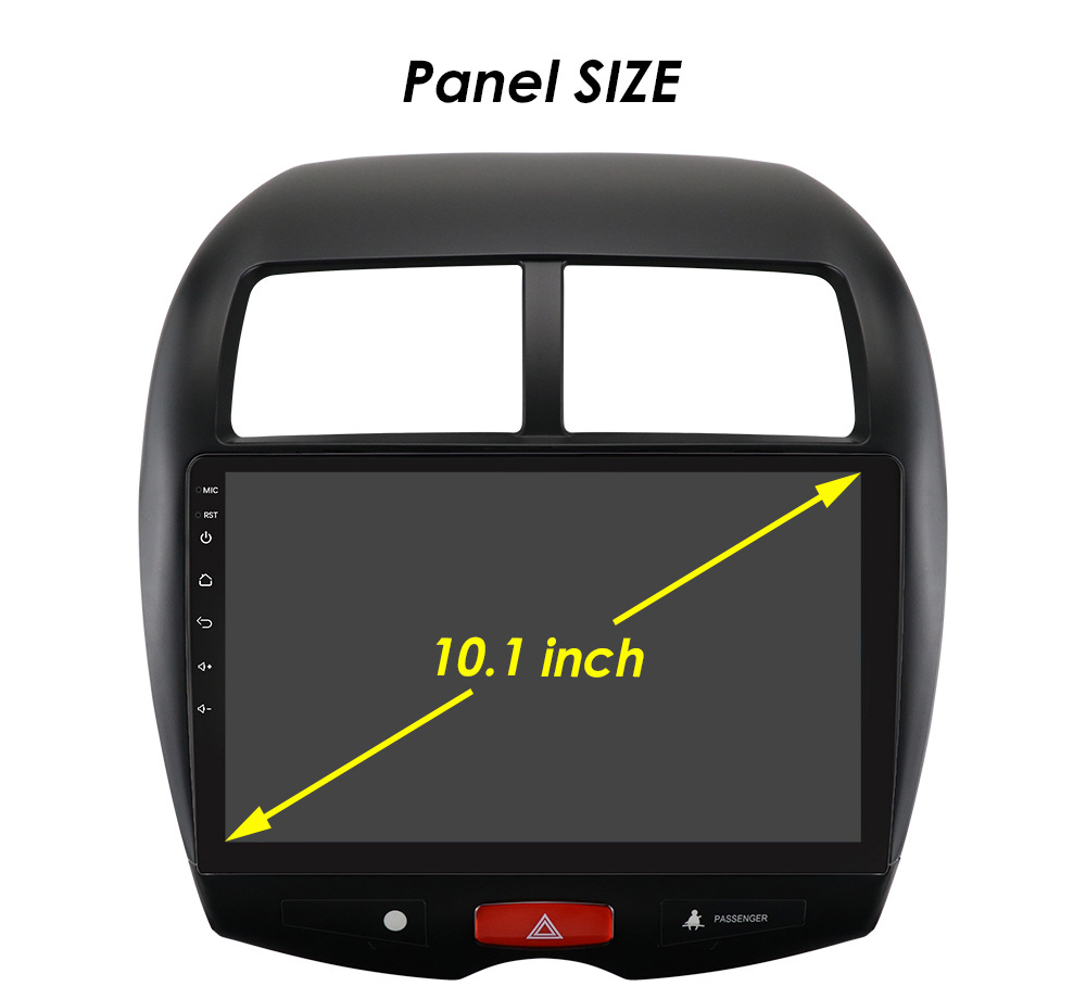 10inch Suitable for Mitsubishi Jinxuan Android Large Screen Car Mp5 Player Gps Navigation Reversing Image All-In-One Machine