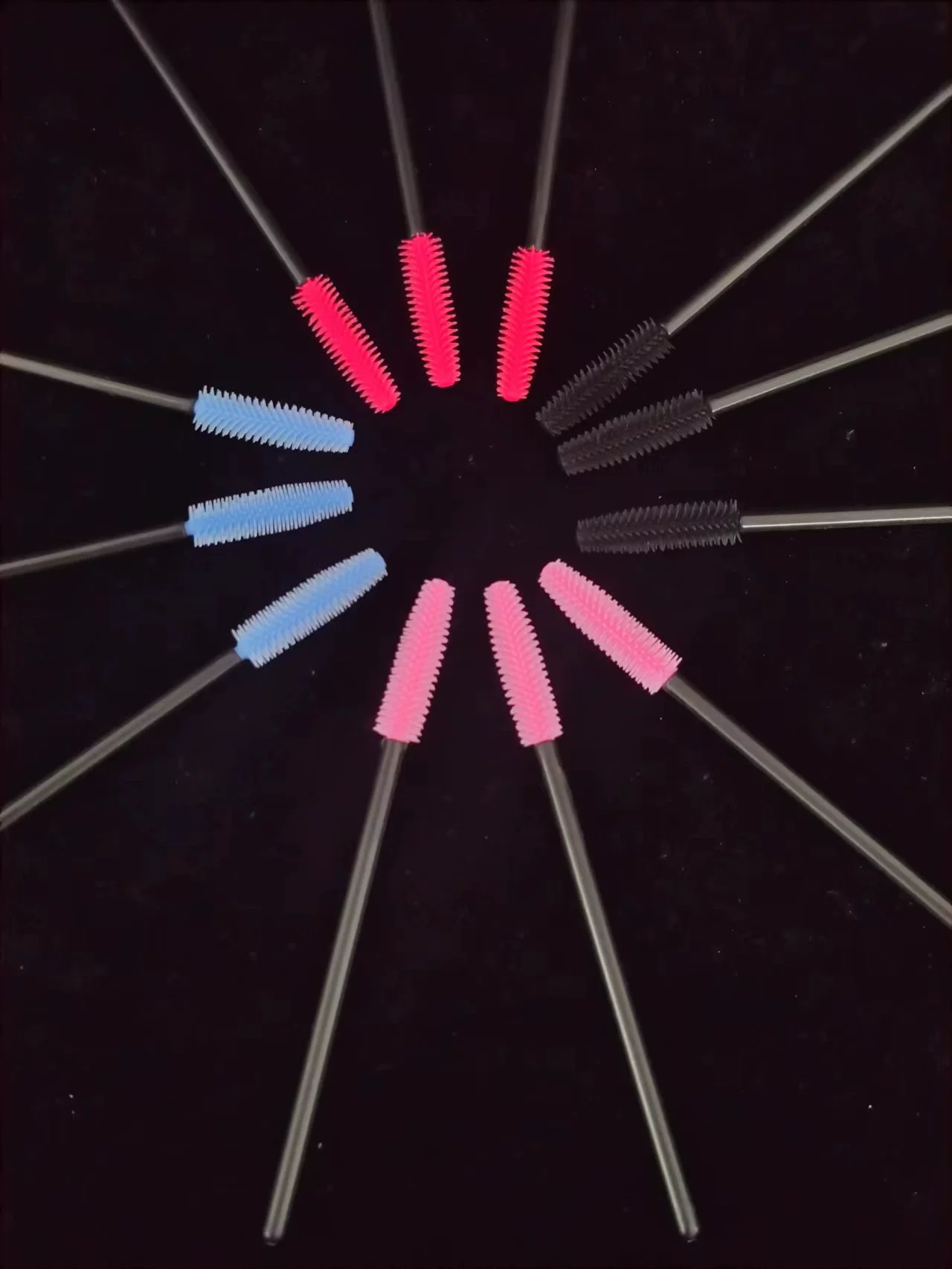 Crystal Brush Тушь для ресниц силиконовая Кисть гребень для накладных ресниц маленькая расческа для завивки ресниц Прививка ресниц Кисть для макияжа инструмент гребень для ресниц