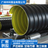 HDPE steel strip Strengthen Polyethylene Spiral corrugated pipe Municipal administration Sewage a drain Inner rib enhancement Factory wholesale