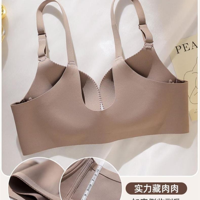 Venta directa de fábrica comercio electrónico transfronterizo Sudeste de Asia Vietnam Tailandia damas sin costuras sujetador de recogida lateral cómodo