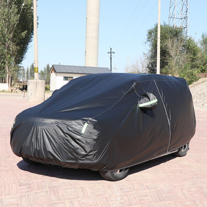 Car Clothing Full Cover Car Cover Sunshade Dupont Oxford Cloth Thickeneded Sun Protection Car Off-Road Suv Insulated Car Cover