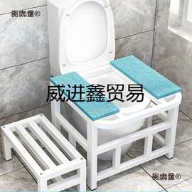 坐便蹲厕架脚太保马桶坐改踩蹲坑蹲坑厕变麦蹲便蹲便式马桶凳脚凳