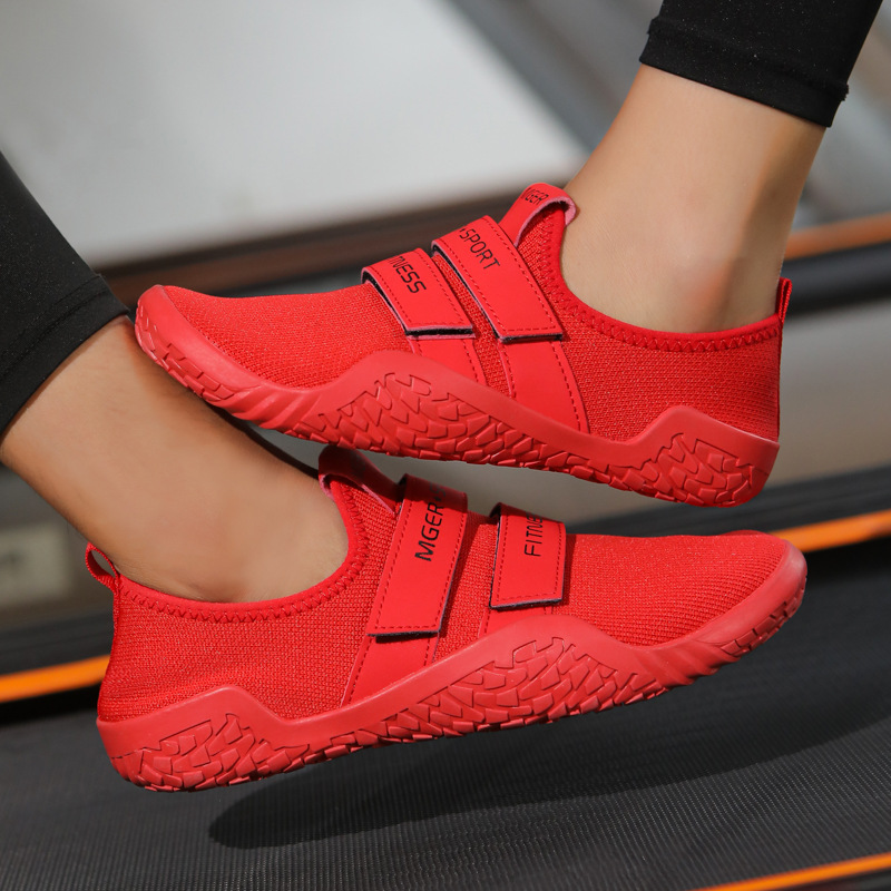跨境室内健身跑步机鞋男女赤足透气防滑运动深蹲硬拉鞋综合训练鞋