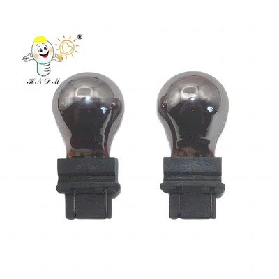 汽車燈泡 3157 琥珀色鍍鉻 刹車指示燈 示寬燈 尾燈/示寬燈/霧燈