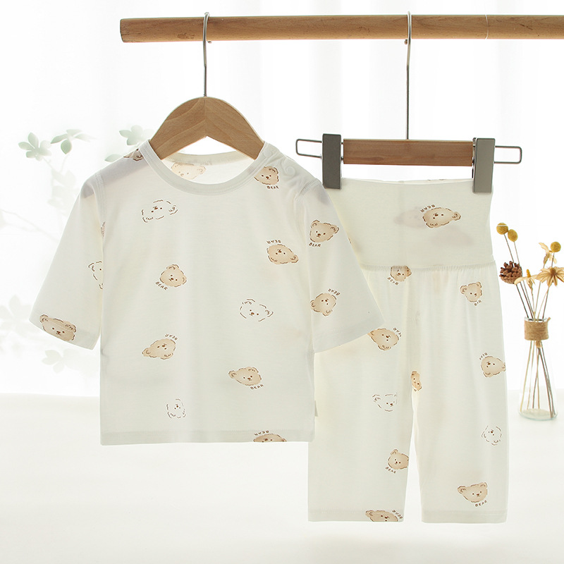 [화이트커피베어] 하이웨이스트 에어컨 슈트