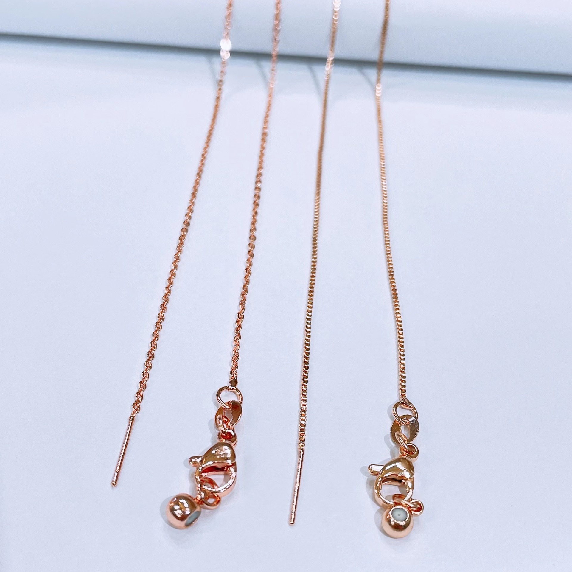 1 Piece Copper Solid Color Chain display picture 4